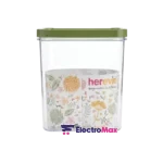 HEVERIN – 161207-100 – Boîte de Rangement 1,8L Vert-Pêche - Produit Electromax Maroc