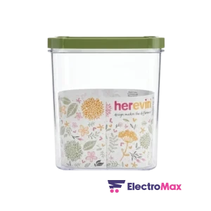 HEVERIN – 161207-100 – Boîte de Rangement 1,8L Vert-Pêche - Produit Electromax Maroc