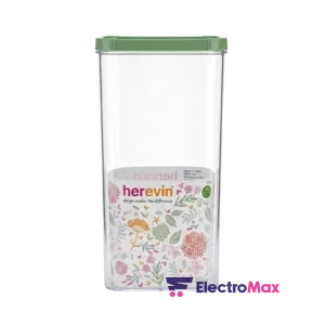 HEVERIN – 161209-100 – Boîte de Rangement 3L Vert-Pêche