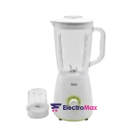 JATA Blender 600W Bol en Plastique 1,5L avec Moulin