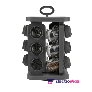 ENSEMBLE DE 3 BOITE A EPICES EN VERRE 105ML 132272-581