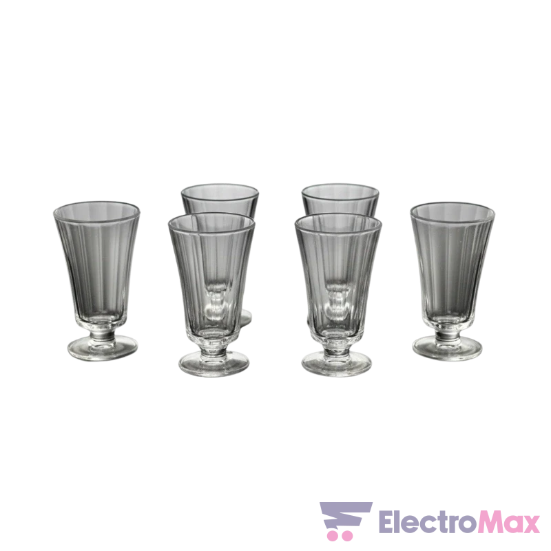 Bonomi F197-4 Set de 6 Coupes à Glace Simples Electromax Maroc Bonomi F197-4 Set de 6 Coupes à Glace Simples – Image 3