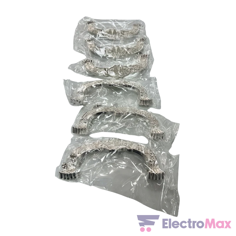 Plateaux 6601B argentés 3 pièces Electromax Maroc Plateaux 6601B argentés 3 pièces – Image 5