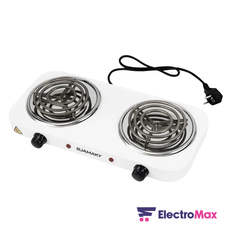 Jamaky JMK7012 Réchaud double 1500W Electromax Maroc Jamaky JMK7012 Réchaud double 1500W – Image 4