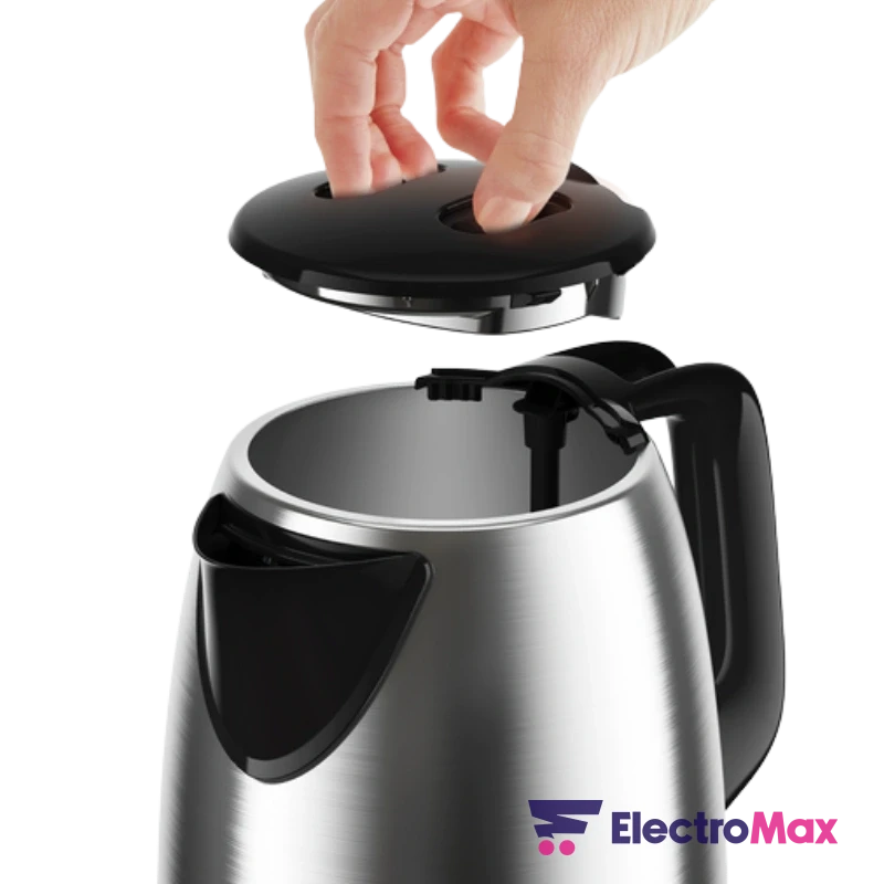 TEFAL Safe'Tea KI150D10 Bouilloire Inox 1,7L – 2400W Electromax Maroc TEFAL Safe'Tea KI150D10 Bouilloire Inox 1,7L – 2400W – Image 4