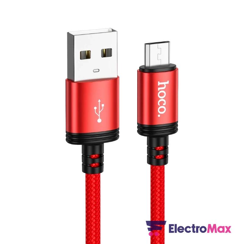 HOCO CAB20X89MIC Câble Fast Charging 2.4A X89 Micro USB Electromax Maroc HOCO CAB20X89MIC Câble Fast Charging 2.4A X89 Micro USB – Image 3