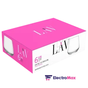 YR – LAL304 Lot de 6 Verrines Transparentes - Produit Electromax Maroc