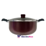 Lamacom F28T-10CI Faitout 28cm – Grande Marmite 6.8L