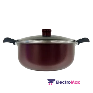 Lamacom F28T-10CI Faitout 28cm – Grande Marmite 6.8L