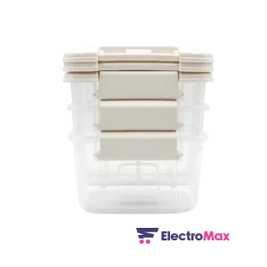 HEVERIN – 162390-594 – Ensemble de 3 Boîtes de Rangement ... - Produit Electromax Maroc