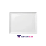 PLAT CERAMIQUE BLANC 24-1-128 - Produit Electromax Maroc