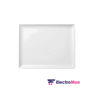 PLAT CERAMIQUE BLANC 24-1-128 - Produit Electromax Maroc