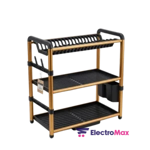 KOLN DORE-PA-2302A3-DR EGOUTOIR VAISSELLE TROIS NIVEAUX LARGE