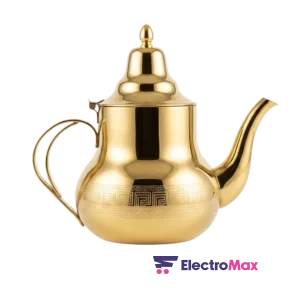 SAHARA WTK-5002-G-0,8L THÉIÈRE EN ACIER INOXYDABLE DORÉE 0.8L