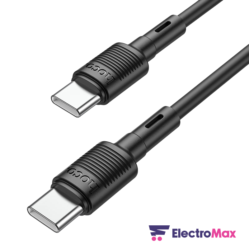 HOCO CAB20X83TC Câble de Charge 3A X83 Type-C Electromax Maroc HOCO CAB20X83TC Câble de Charge 3A X83 Type-C – Image 2