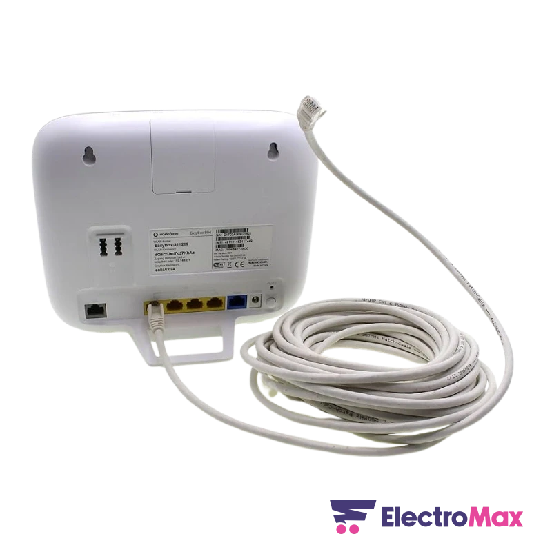 Câble réseau CABRES01C CAT6 2M Electromax Maroc Câble réseau CABRES01C CAT6 2M – Image 2