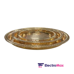 Plateaux SAHARA 6604-AXL/3FG/MH-97/B dorés - Produit Electromax Maroc